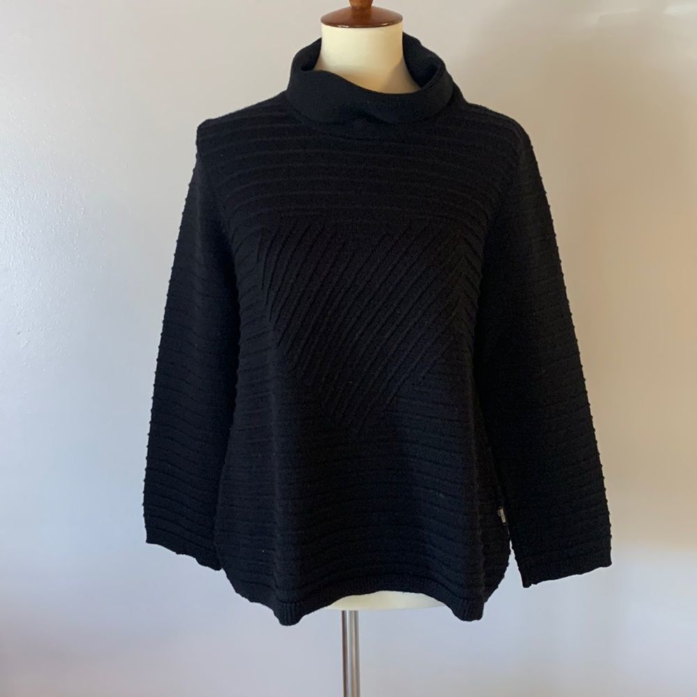 Love Moschino Black Cowl Neck Sweater